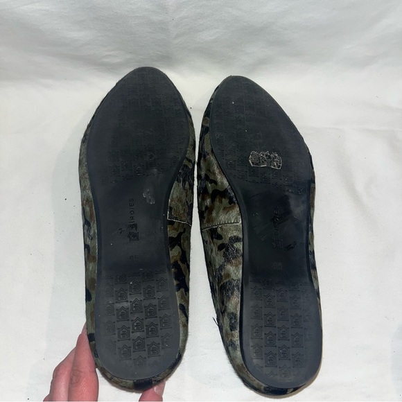 Birdies Blackbird Camo Loafers | Luxe Calf Hair Slip On | Cool Girl Casual - Picture 7 of 9